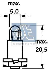 Bulb, instrument lighting